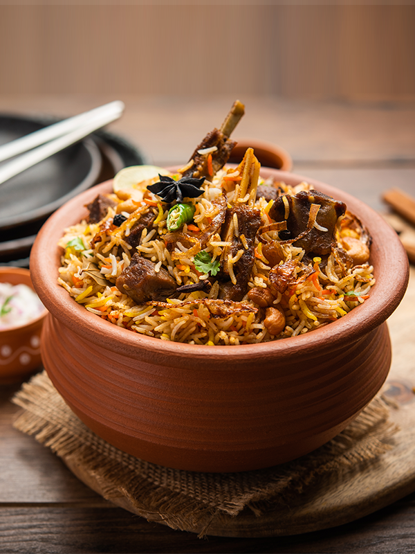 Mutton Matka Pulao